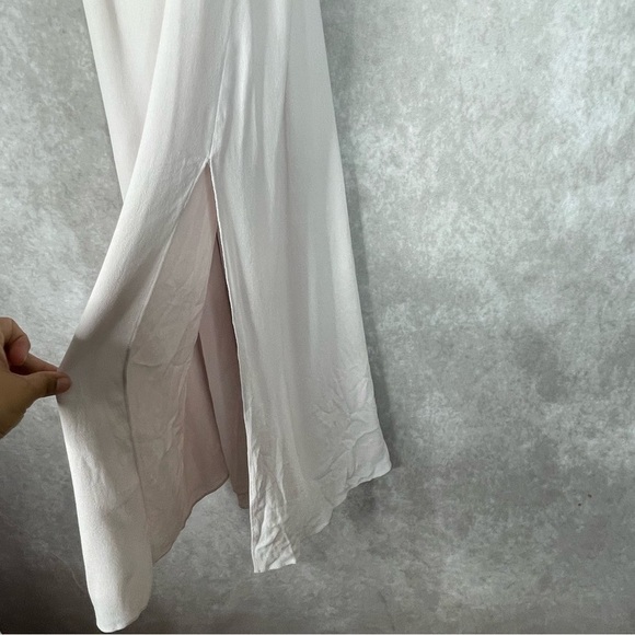 Wilfred x Aritzia Affogato Midi Slip Dress In Light Purple Lavender Women's Sz 6 - Picture 9 of 9